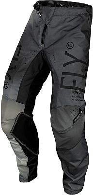 Fly Racing Kinetic Prodigy, Textilhose Kinder - Schwarz/Grau/Hellgrau - 22 von Fly Racing