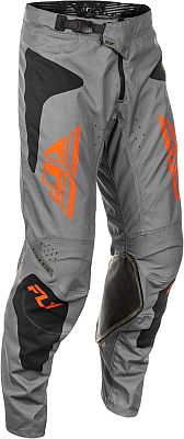 Fly Racing Kinetic Sym, Textilhose - Grau/Orange/Schwarz - 32 von Fly Racing