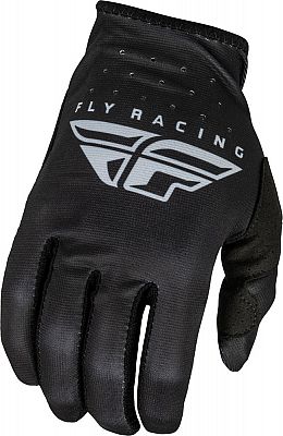 Fly Racing Lite, Handschuhe - Grau/Blau/Neon-Gelb - M von Fly Racing