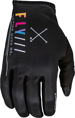 Fly Racing Lite S.E. Avenger, Handschuhe - Schwarz/Sunset - 3XL von Fly Racing