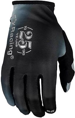 Fly Racing Lite S.E. Legacy, Handschuhe - Dunkelgrau/Schwarz - L von Fly Racing