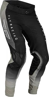 Fly Racing Lite S23, Textilhose - Schwarz/Dunkelgrau/Grau - 32 von Fly Racing