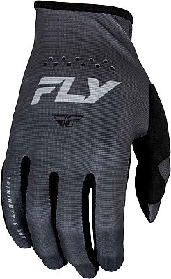 Fly Racing Lite S24, Handschuhe - Dunkelgrau/Schwarz - 3XL von Fly Racing