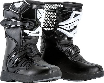 Fly Racing Maverik Mini, Stiefel Kinder - Schwarz - Y13 von Fly Racing