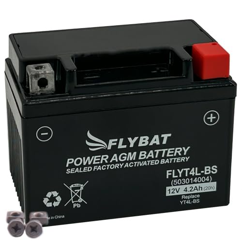 Batterie FlyBat FLYT4L-BS / YB4L-B AGM geschlossen von Flybat