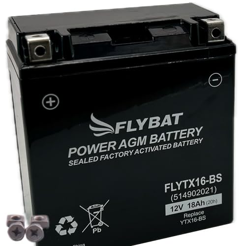 Batterie FlyBat FLYTX16-BS / YTX16-BS AGM geschlossen von Flybat