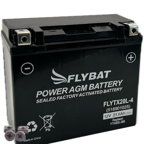 Batterie FlyBat FLYTX20L-4 / YTX20L-BS AGM geschlossen von Flybat