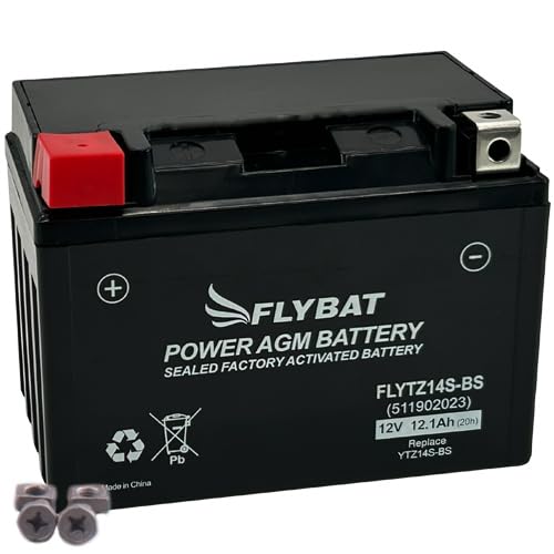 Batterie FlyBat FLYTZ14S-BS / YTZ14S AGM geschlossen von Flybat