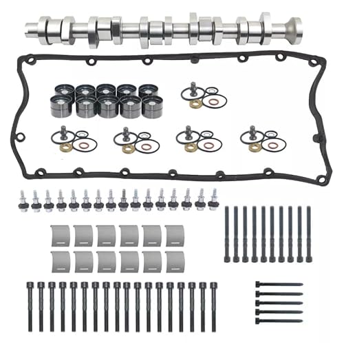 Flynsu Nockenwellen & Dichtungsatz Kompatibel mit T5 2.5 TDI BNZ BPC BPE 070109101Q 070103469B von Flynsu