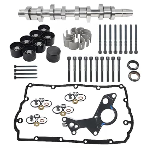 Flynsu Nockenwellensatz Kompatibel mit A3 A4 P0-lo G0-lf Le-on 1.9 2.0 PD TDI BVK BLS BRS BSS 038109309A 038109309C 038109309B 038109101AH von Flynsu