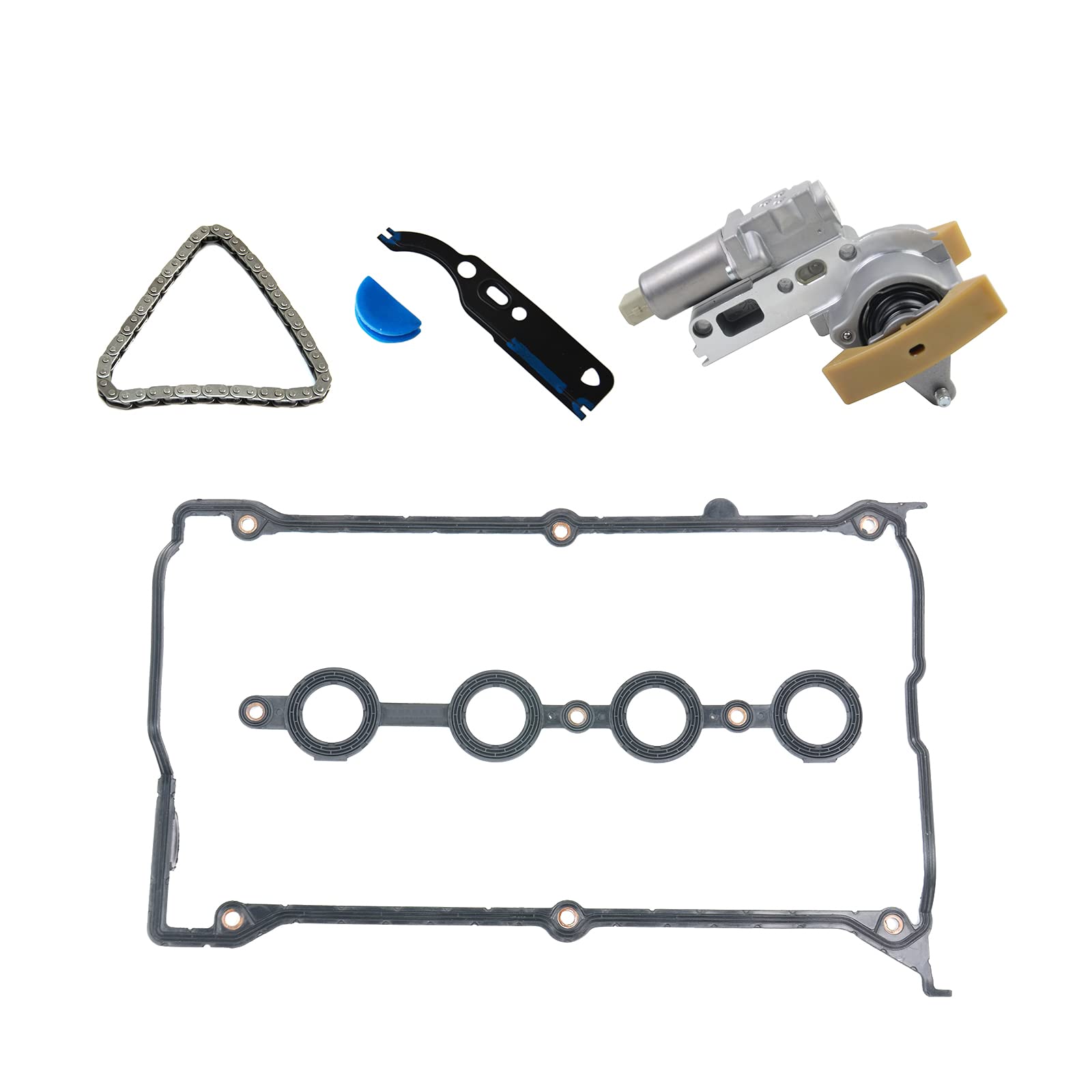 Flynsu Nockenwellenversteller Kettenspanner Dichtsatz Kompatibel mit Le0n 0ctavia B0ra A4 Super-b 1.8T AUQ ATC 058109088D von Flynsu