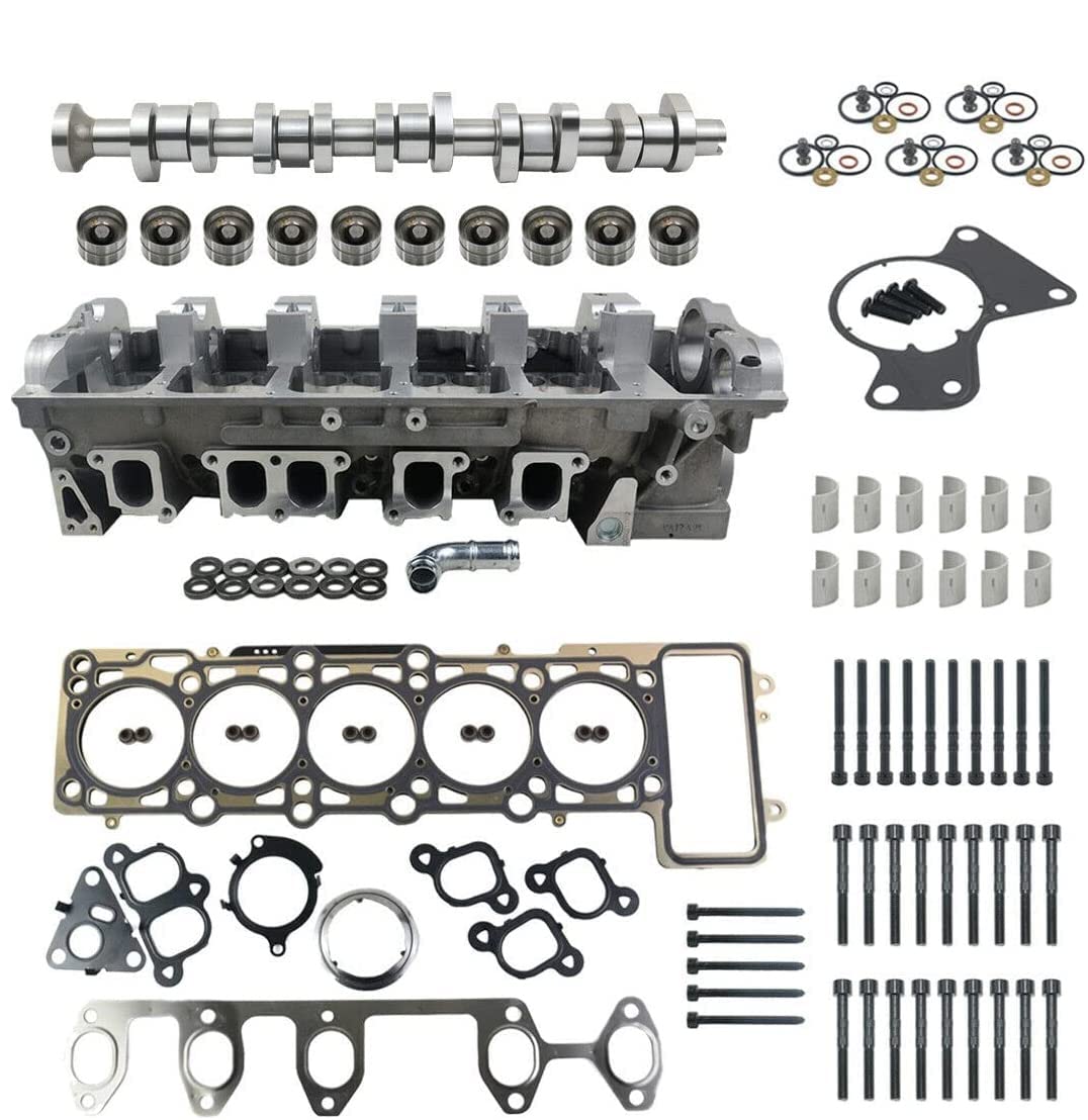 Flynsu Zylinderkopfsatz 070103063D Ersatz für To uar eg 7L Mu ltiv an V Tr ansporter V 2.5 TDI BNZ BPC BPD BPE Nockenwelle Dichtungssatz Hydrostößel Ventilstössel Schraubensatz 070109101Q von Flynsu