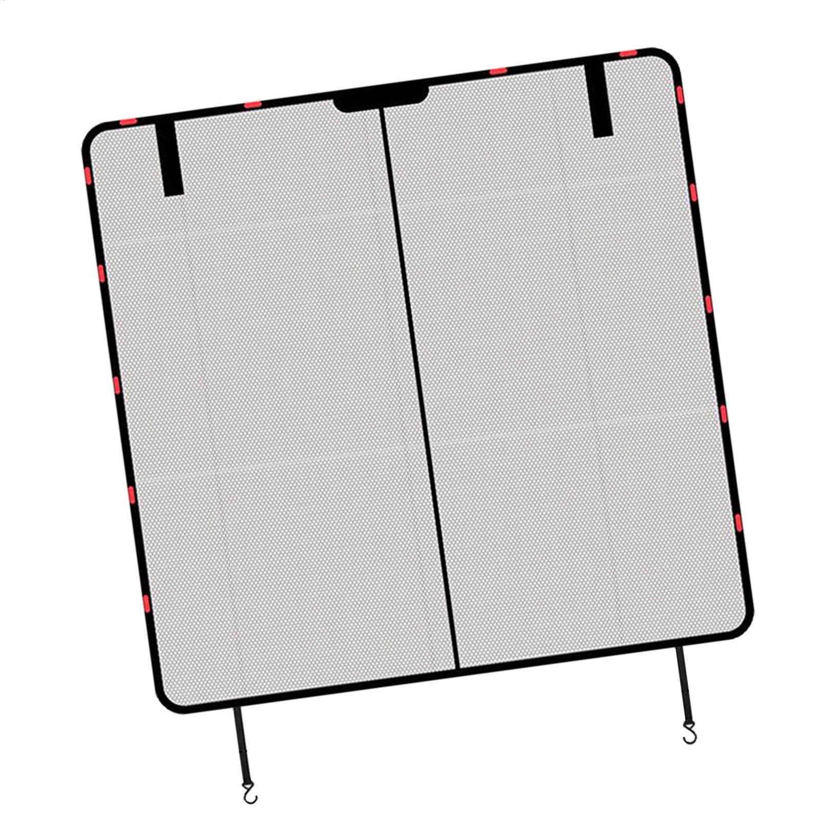 FmtwPhn Auto Heckklappe Mesh Bildschirm, Autonetz für Heckklappen | Fly Heckklappe Netznetzbildschirm | Atmungsaktierbarer Sonnenschatten, Fensterschatten Autozubehör zum Campen, Straßenfahrten und von FmtwPhn