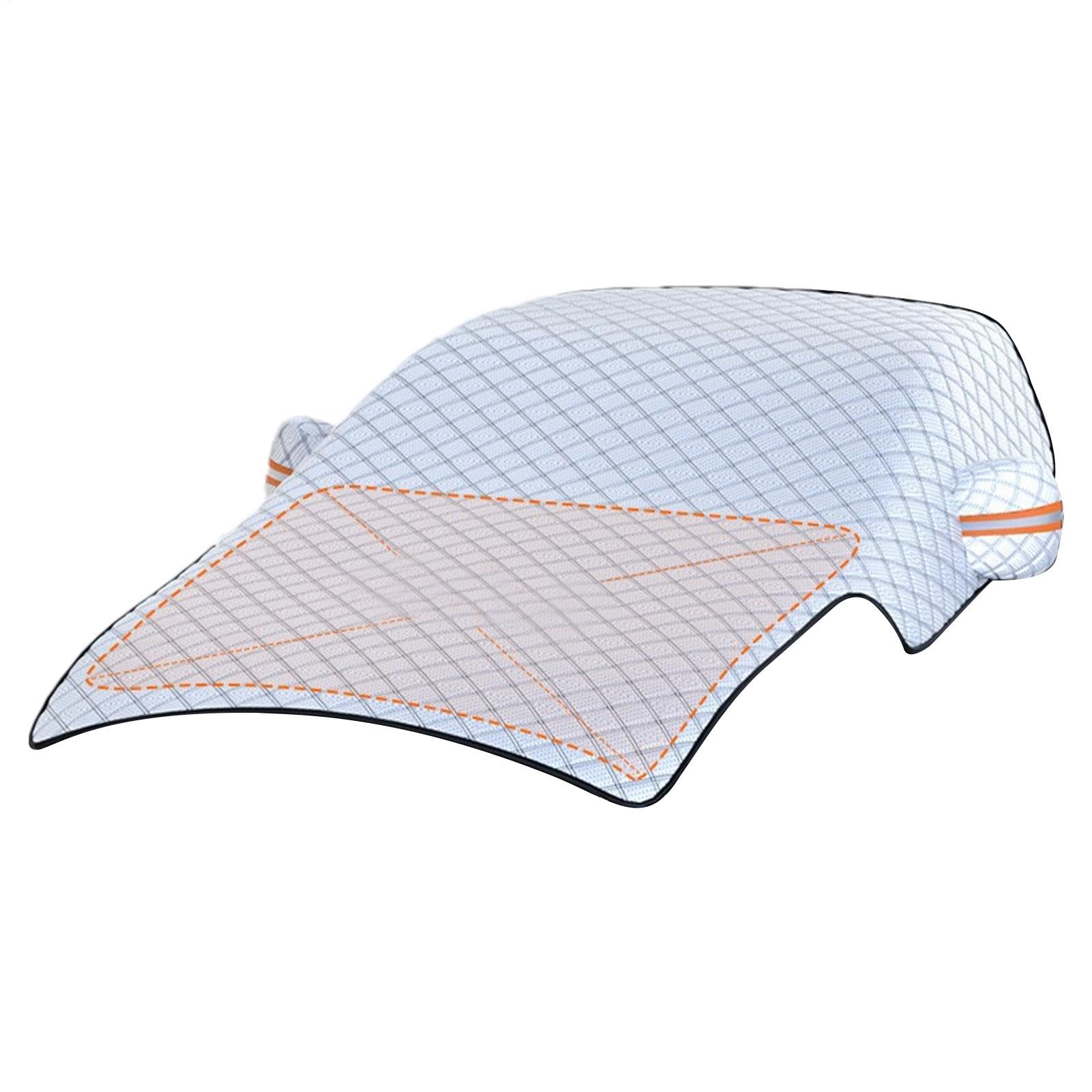 Auto Windschutzscheibe Sonnenschatten - Windschutzschatten Sonnenschatten Auto, Wasserdichte Auto Windschutzscheibe Schneeabdeckung | Ultra Dicke Auto -Windschutzscheibe Frostschild, Sonnenschattenwag von Fmzrbnih