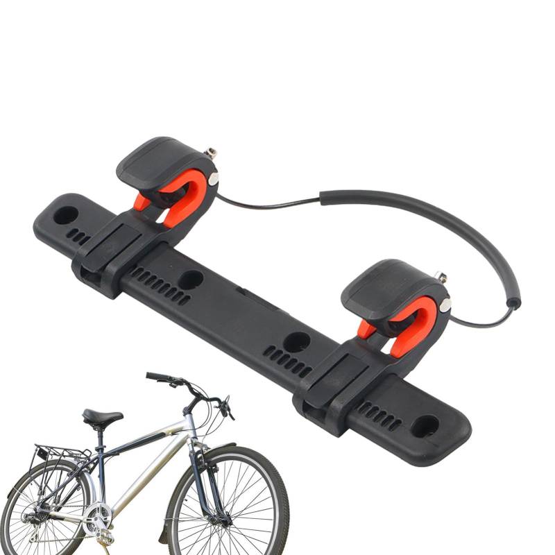 Fahrrad-Seitentaschen-Schnalle – Gepäckträgertaschen-Haken, Fahrradtaschen-Schnalle | Verstellbarer Motorrad-Sattelträger-Taschenclip, Fahrrad-Motorrad-Gepäckträger-Zubehör Für Fahrräder, Motorräder, von Fmzrbnih