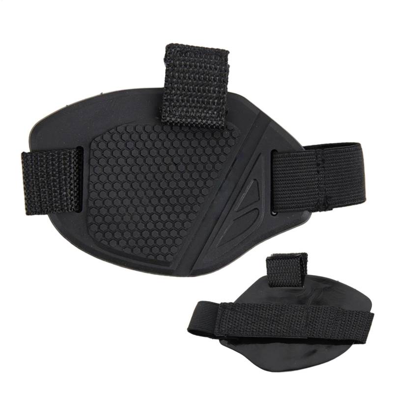 Motorrad-Schaltschuhschutz – Motorrad-Kofferraumschutz, Motorrad-Schuhschutz | Riding Shifter Protective Boot Pad Covers, Motorräder Gear Shift Cover Zum Wechseln Der Gänge, (Schwarz) von Fmzrbnih