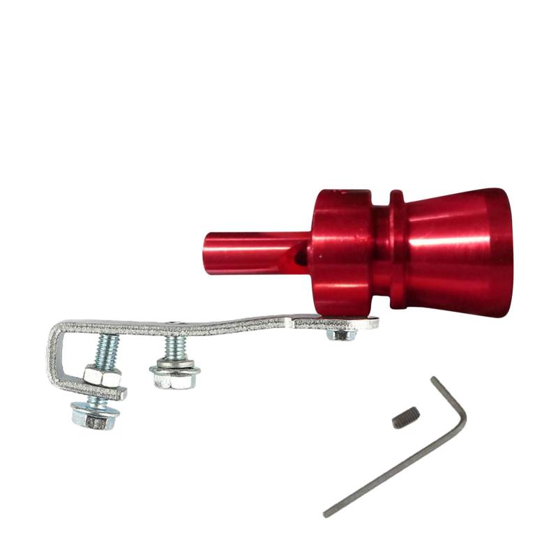 Turbo Whistle – Turbo Sound Whistle Schalldämpfer, Turbo Sound Whistle | Leichter Auspuffrohr-Roar-Maker Aus Aluminiumlegierung, Tragbare Auto-Soundpfeife, Autopfeife Für LKW-Geländewagen, (S, M, L, X von Fmzrbnih