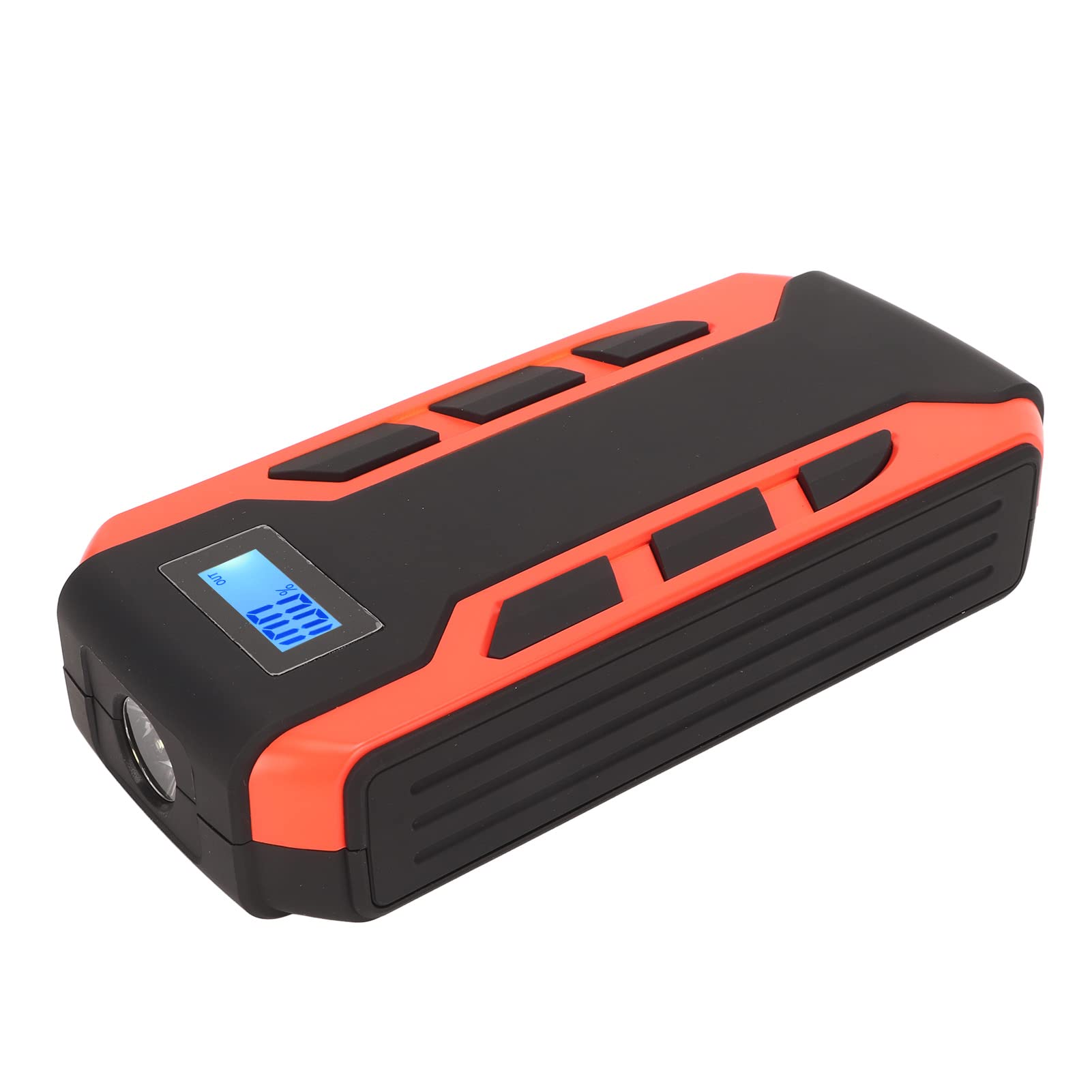 Auto Starthilfe, 800A Peak 12000mAh 12V tragbare Auto Batterie Booster Pack mit LED Licht, USB Power Bank Ladegerät für Outdoor Camping Picknick Reisen für 7.2L/5.5L Motor von Fockety