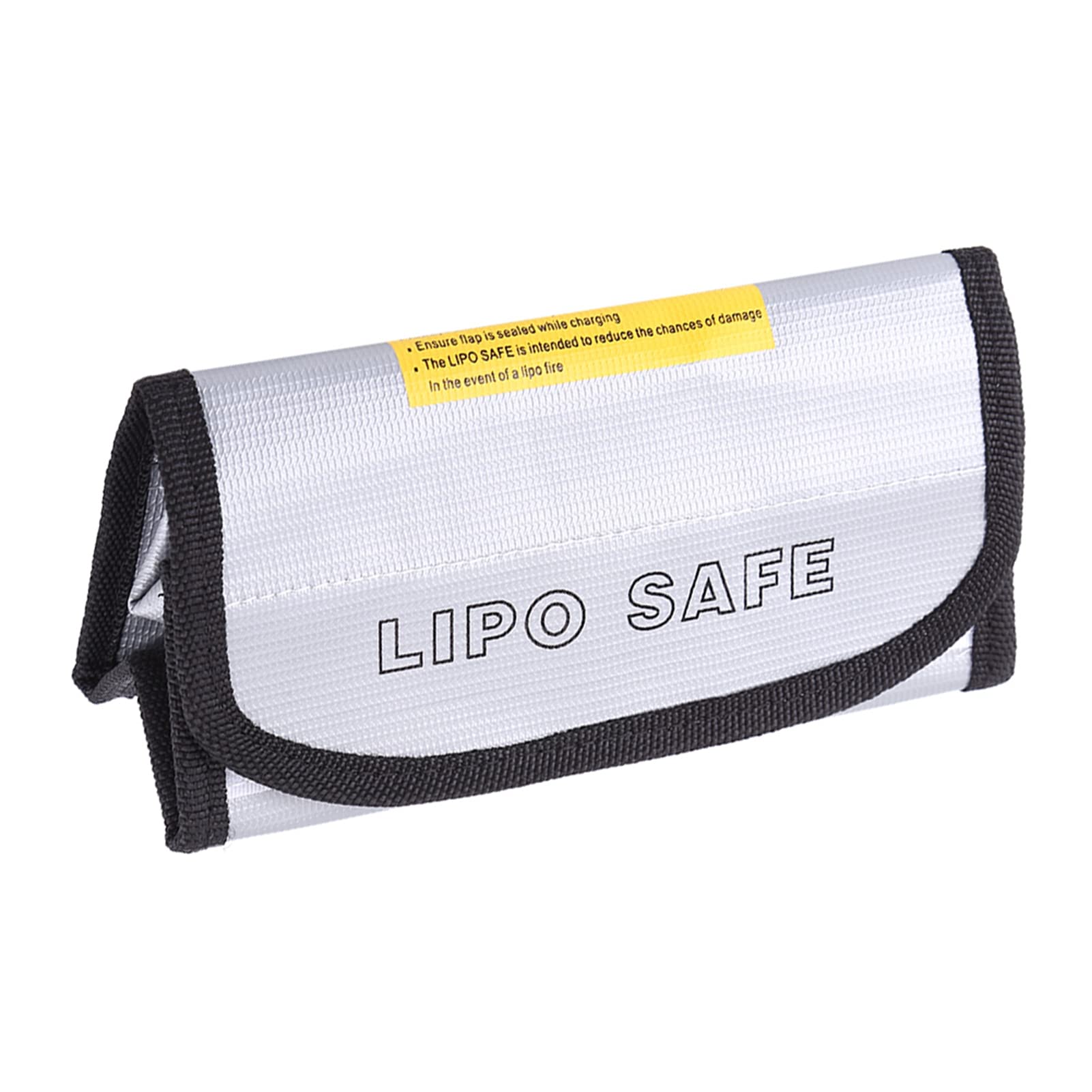 Fockety Lipo Guard, Battery Safe Bag für Lipo, Silber, Explosionsbeweisbeutelschutz mit Starker Spannung, Hohe Temperaturfeste, Strahlung und Umweltfreundliches Material von Fockety