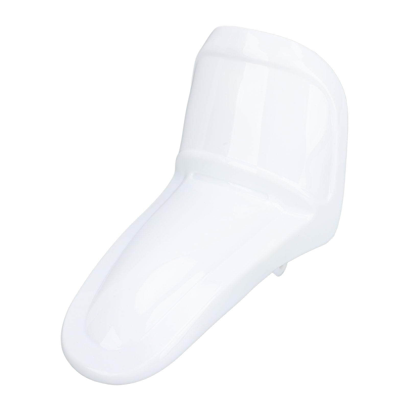 Schutzmotorrad-Front-Mutguard-Abdeckung, Splash-Guard Vorne Verlängerung für PW50 PY50 Y-Zinger 1998 Bis 2024, Vorderer Schlammlappenschutz, Mutguard Extender Rad Cover (White) von Fockety