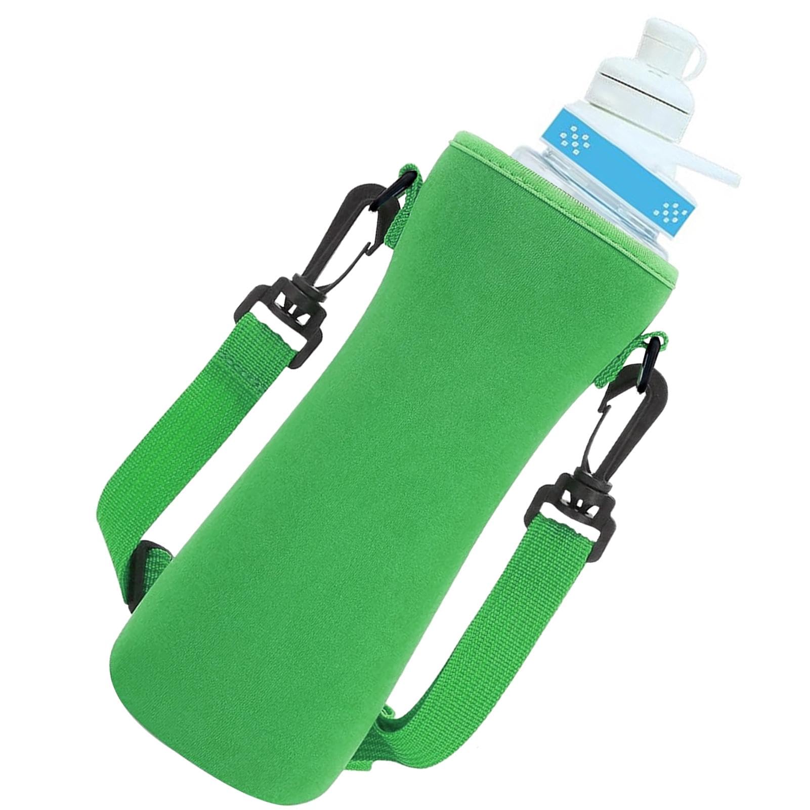 Foeirp Neopren-Flaschenhalter, Neopren-Wasserflaschenhülle,Trägerhaltertasche | Tragbarer, mit Neopren isolierter Wasserflaschenkühler, isolierter Flaschenhalter, ergonomischer von Foeirp