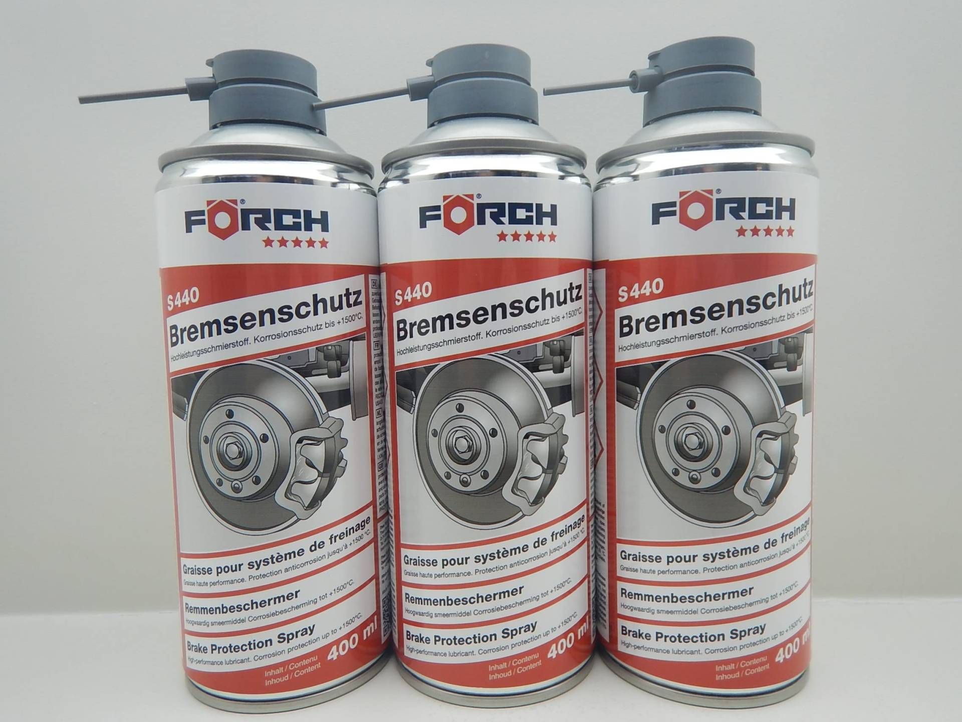 FÖRCH S440 MONTAGE BREMSENSCHUTZ SPRAY BREMSENSPRAY BREMSEN SERVICE 400ML (3) von FORCH