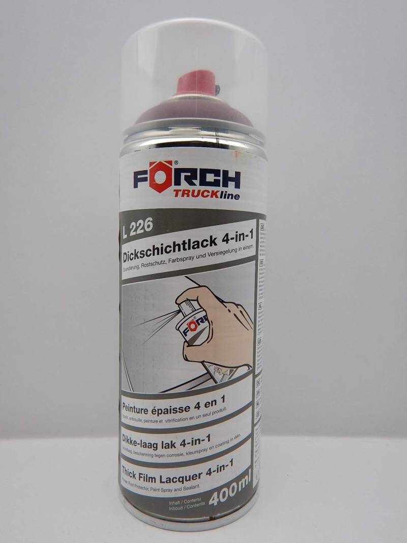 Förch 4 in 1 MB 3537 Ochsenblut Mercedes DICKSCHICHTLACK Lack Spray SPRAYDOSE 400ML (1) von FORCH