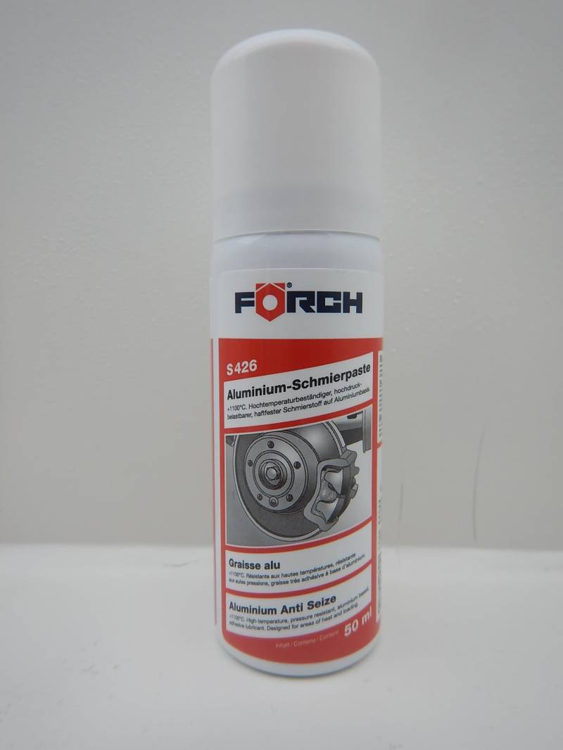 FORCH Aluminium ALU SCHMIERPASTE S426 BREMSEN RÄDER BREMSENSPRAY Spray KFZ 50ml von FORCH