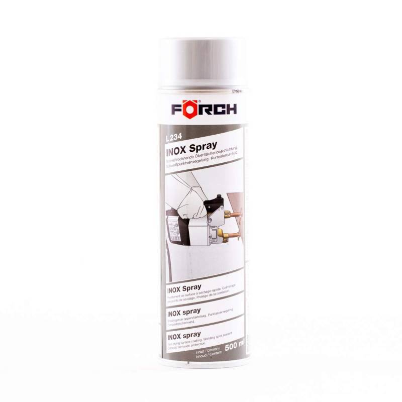 Förch INOX L234 SCHWEIß Spray EDELSTAHLSPRAY Edelstahl SPRAYDOSE KORROSIONSSCHUTZ (1) von FORCH