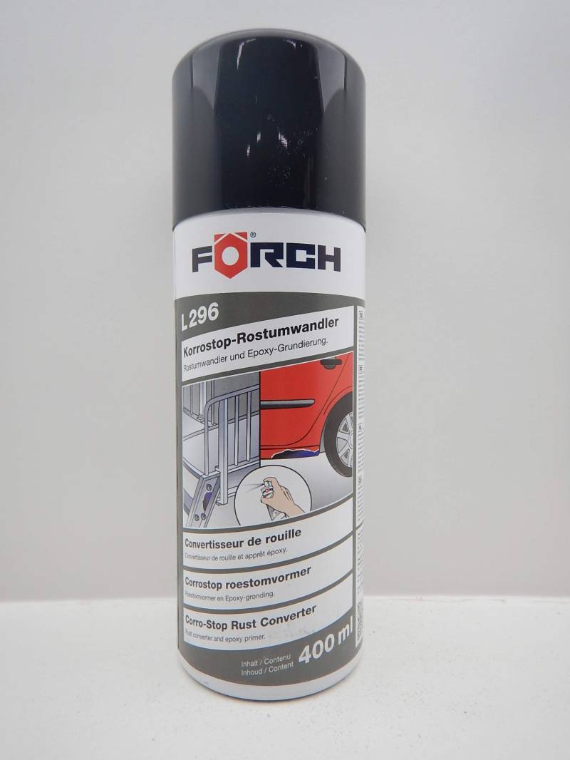 FORCH KORROSTOP ROSTUMWANDLER ROST ROSTSTOP UMWANDLER GRUNDIERUNG Spray 400ML (1) von FORCH