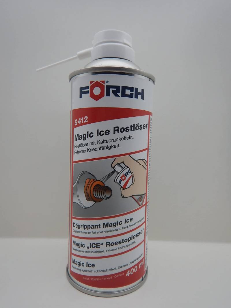 FORCH Magic Ice S412 ROSTLÖSER KÄLTECRACKEFFEKT VEREISER Spray KRIECHÖL 400ML (1) von FORCH