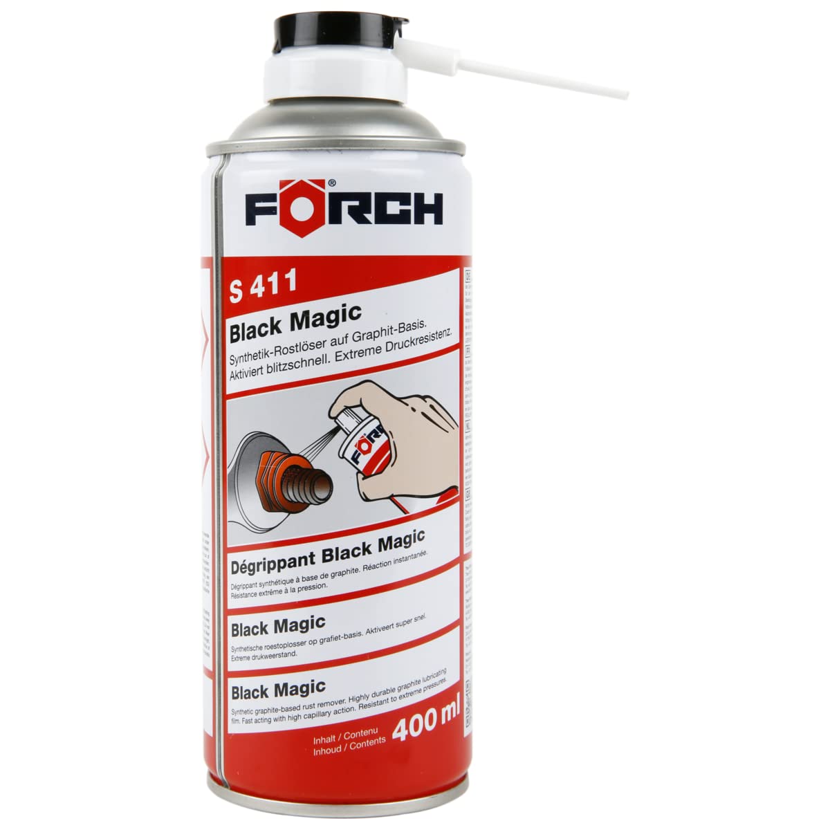 FORCH Magic Ice S412 ROSTLÖSER KÄLTECRACKEFFEKT VEREISER Spray KRIECHÖL 400ML (3) von FORCH