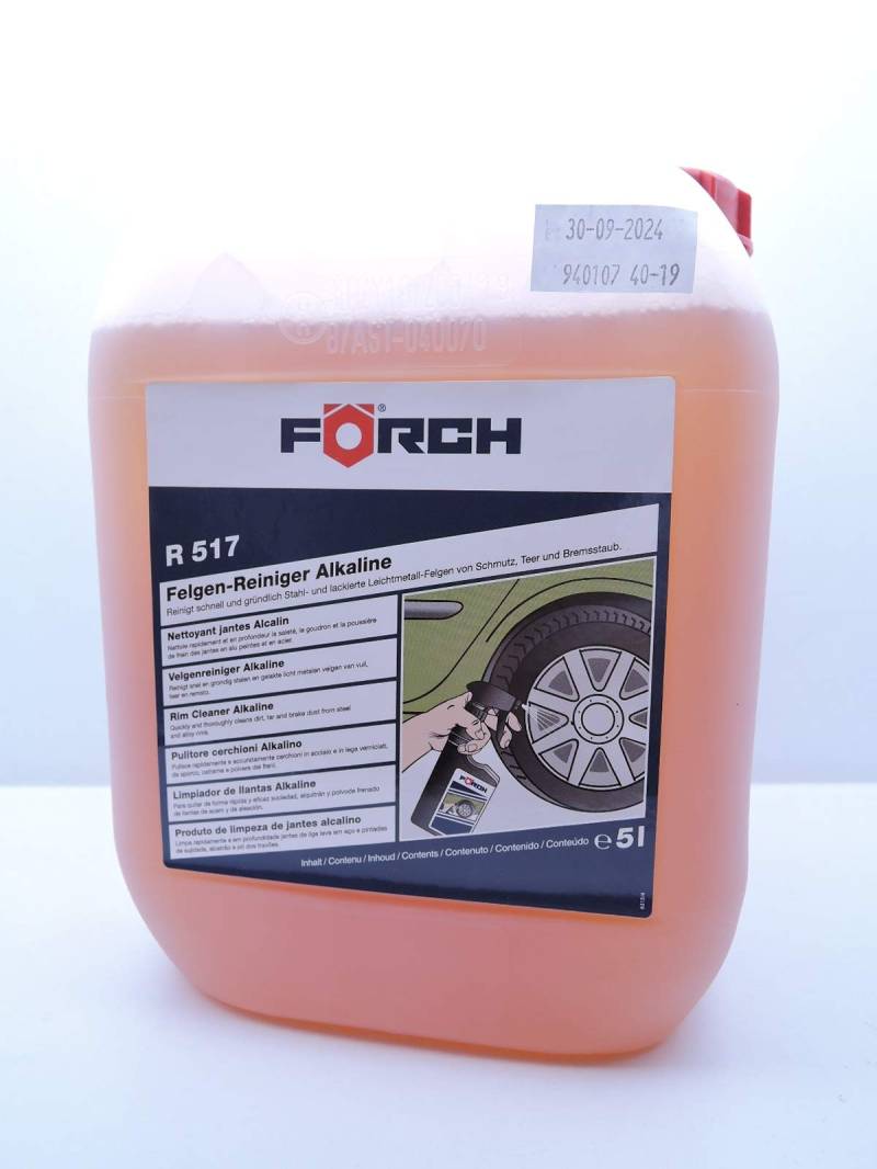 FORCH R517 Alkaline ALU ALUFELGEN Reiniger FELGEN (1) von FORCH