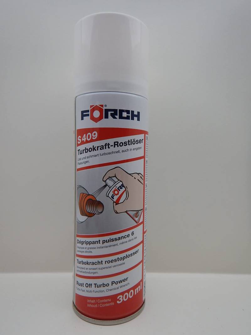 FORCH S409 TURBOKRAFT ROSTLÖSER Schrauben LÖSEN ROST KRIECHÖL 300ml (1) von FORCH