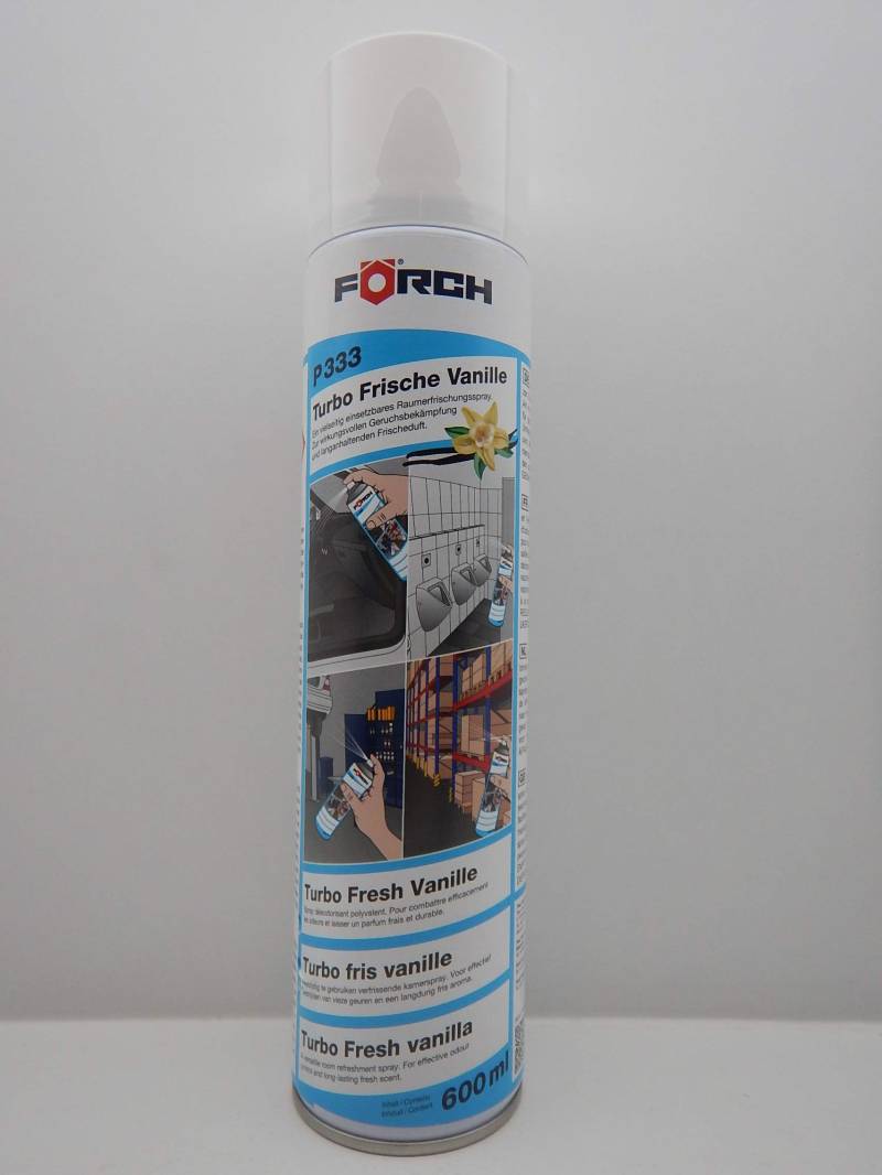 FORCH Turbo FRISCHE VANILLE GERUCHSVERNICHTER LUFTERFRISCHER RAUMSPRAY (1) von FORCH