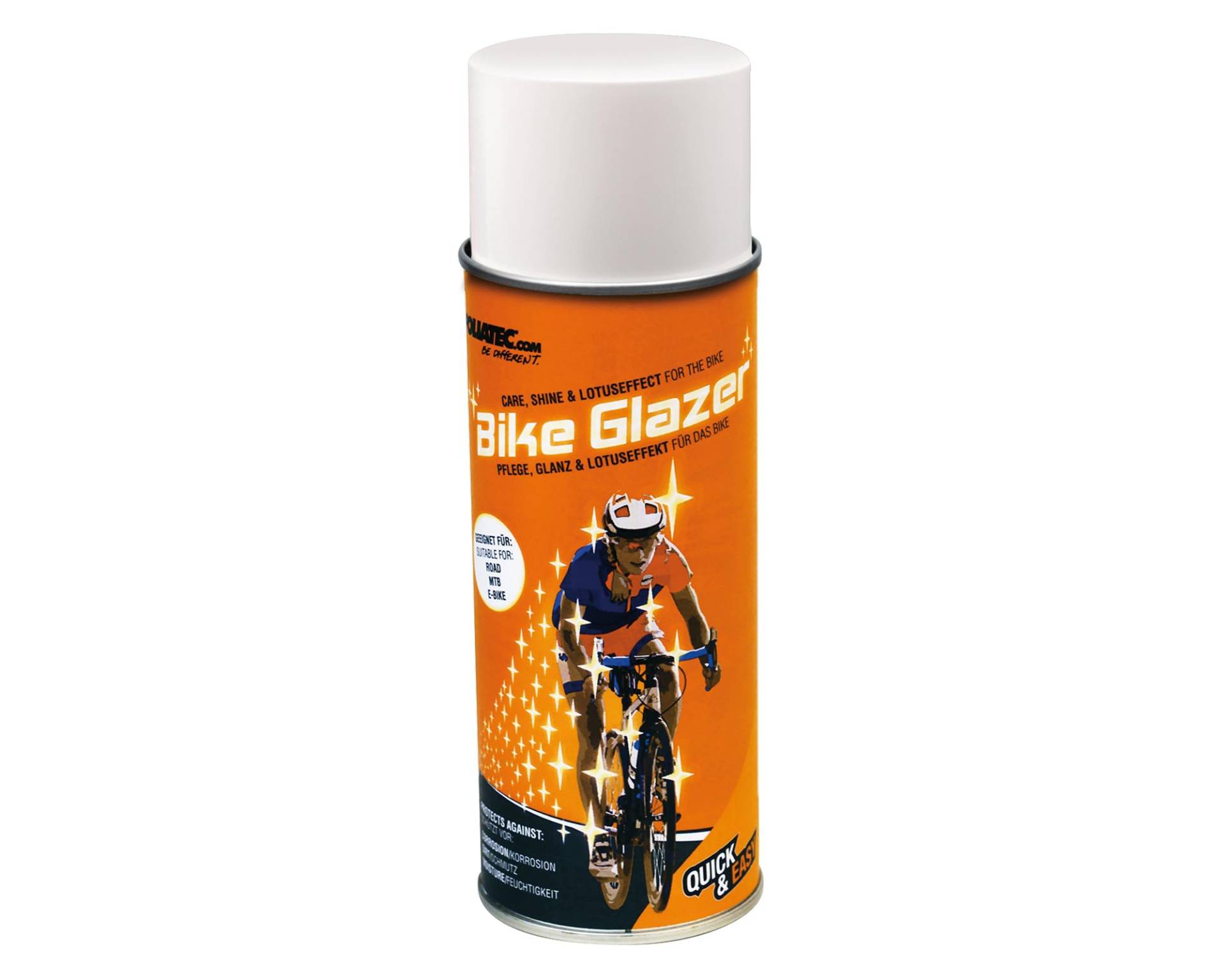 FOLIATEC Bike Glazer Schutz Spray und Glanzspray für Fahrrad, 400 ml von Foliatec