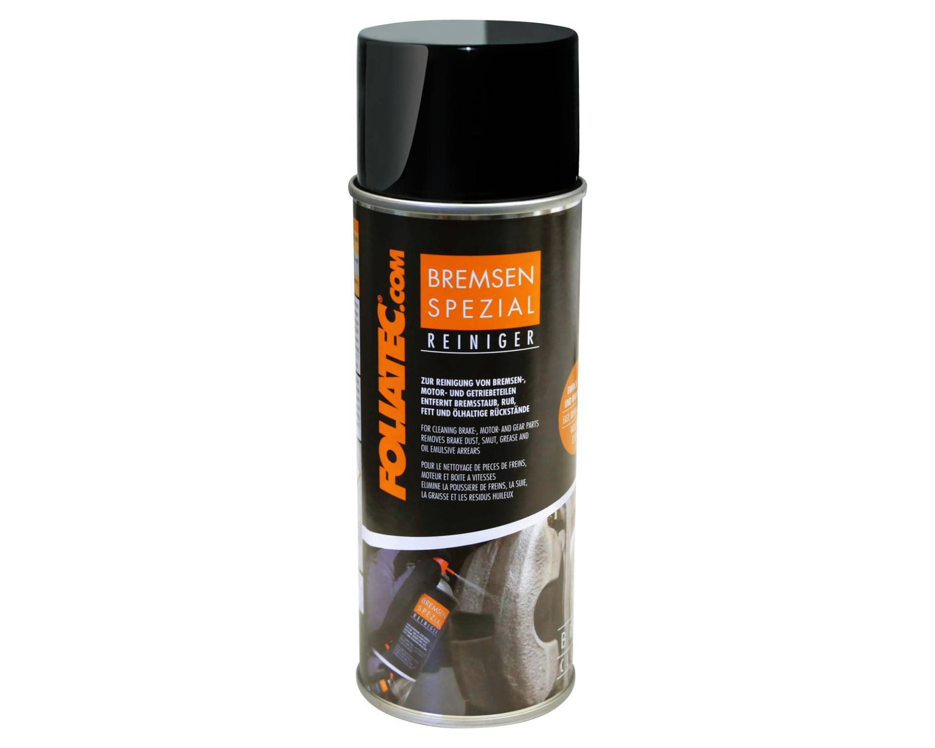 FOLIATEC Bremsenreiniger Spray Bremsen Spezialreiniger zum Reinigen und Entfetten von Bremsen-, Motor- und Getriebeteilen, 400 ml von Foliatec