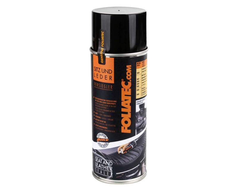 Foliatec Seat & Leather Color Spray Versieglerspray - klar 1x400ml, Klar Glänzend von Foliatec