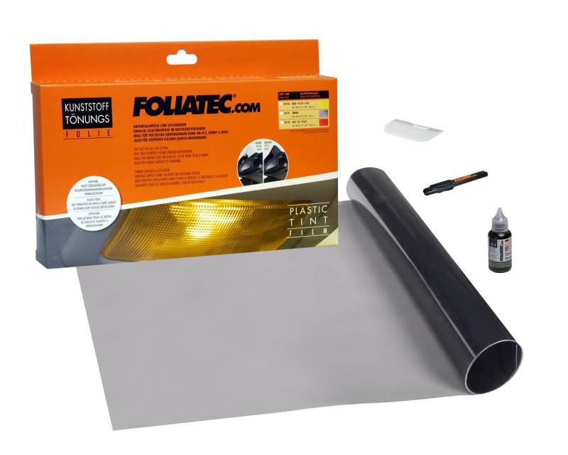 FOLIATEC Kunststoff Tönungsfolie Folie für Auto Innenraum, Smoke, 30 x 100 cm von Foliatec