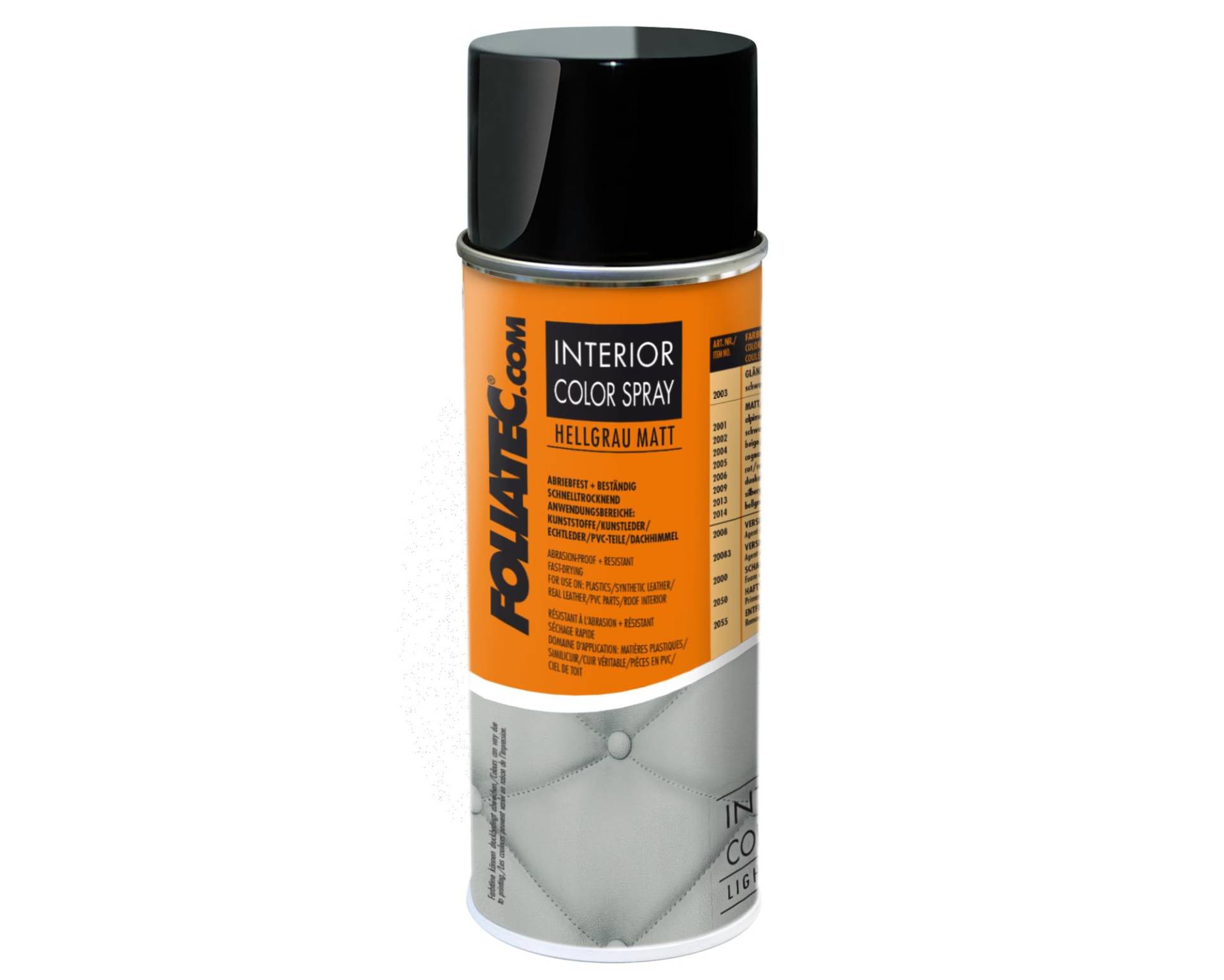 Foliatec Interior Color Spray - Hellgrau Matt 1x400ml von Foliatec