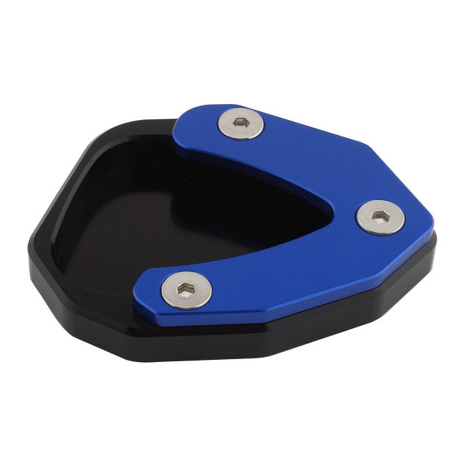 Folpus Aluminium Pad für Seitenständer 6,3 X 8 cm für Modelle 150 M, 150d, 350 M, 368d, 368m, Blau von Folpus