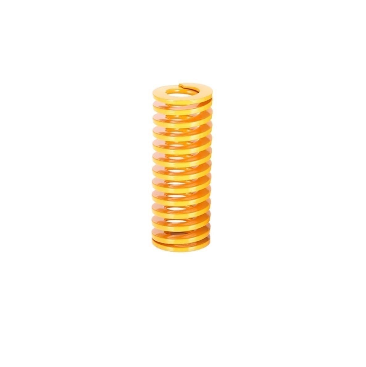 1 Stück Spiralstanz-Kompressionsform, Federaußendurchmesser 25 mm, Innendurchmesser 12,5 mm, Länge 20–300 mm(25 x 12.5 x 200mm,Yellow) von FonFou