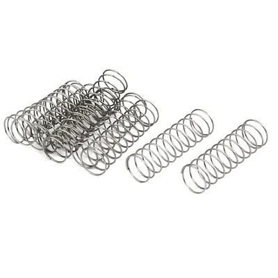 10/20 Stück Druckfeder aus Edelstahl 304 WD 0,3 mm * Außendurchmesser 5 mm / 6 mm * Länge 5–50 mm Druckfeder lösen(0.3x5x30mm,20 Pcs) von FonFou