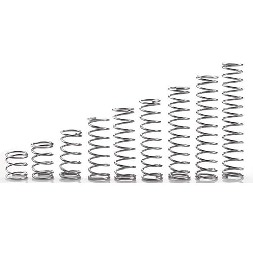 10 Stück große Druckfeder aus Federstahl, 1,5 mm Drahtdurchmesser x 25 mm Außendurchmesser x 15, 20, 25, 30, 35, 40, 45, 50 mm Länge (1,5 x 25 x 35 mm) von FonFou