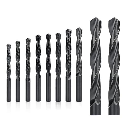 10 stücke 1,6-14mm HSS Bohrer Nitridbeschichtung Twsit Bohrer for Holz Metallarbeiten Bohrlochschneider(10pcs 1.6mm) von FonFou