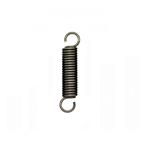 2 Stück 0,8 mm WD 10 mm OD Haken Zugfeder Zugfedern starker Zug elastische Spulen Verlängerungsringe Stahl 105 mm-300 mm Länge(0.8mmx10mmx260mm) von FonFou