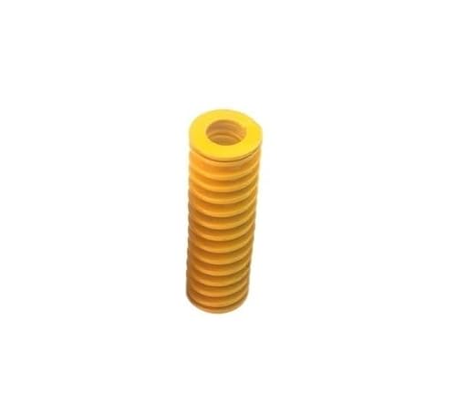 2 Stück Formfedern aus legiertem Stahl, Druckfeder, Außendurchmesser 14–20 mm, Länge 20–80 mm, Gelb(20mm,14mm (ID 7mm) Yellow) von FonFou