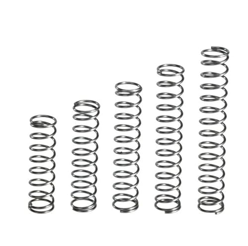 5/10 STÜCKE Drahtdurchmesser 2,0 mm Außendurchmesser 22/24 mm Länge 15-100 mm Zylindrische Schraubendruckfeder Rotor Rückstellfeder Druckfeder Druckfeder(20mm(10PCS),24mm) von FonFou