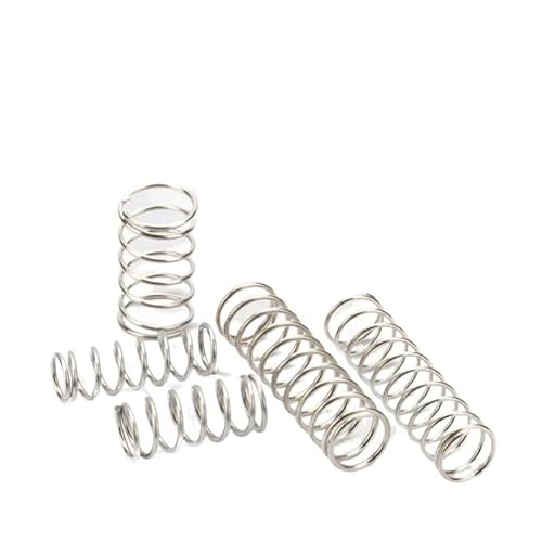 5 Stück 304 Edelstahl-Druckfeder Y-förmige Stoßdämpfung Rückholfeder Drahtdurchmesser 1,6 mm(70mm 5pcs,18mm) von FonFou