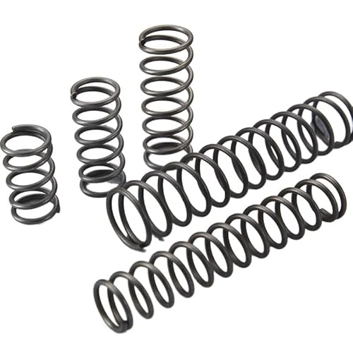 5 Stück 65 Mn Drahtdurchmesser 2,0 mm zylindrische Spulen-Druckfederrücklauf-Druckfedern Freigabedruckfeder Stahlspulen(25mm,11mm) von FonFou